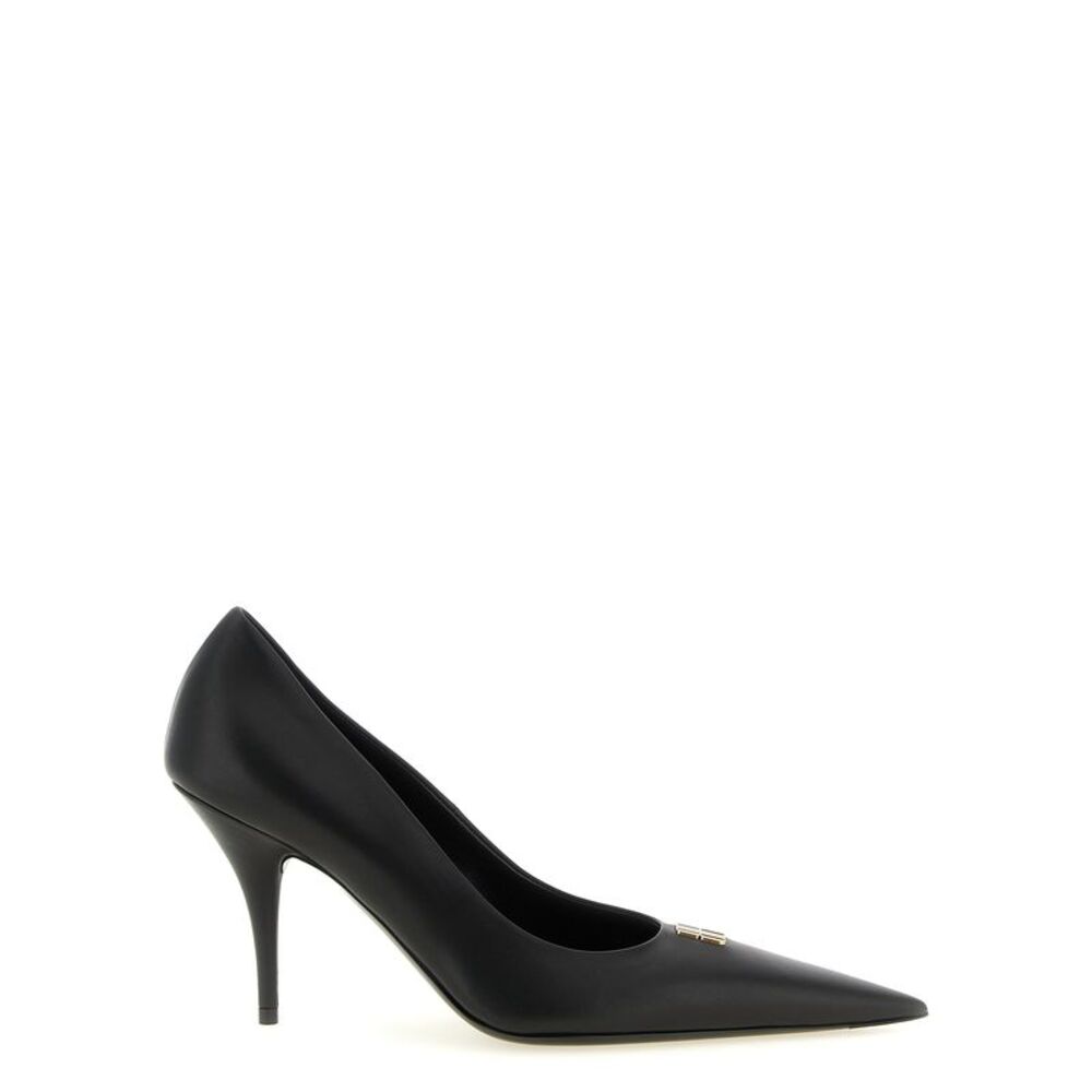 Balenciaga Black Calfskin High Heel Women's Pumps